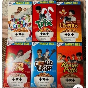 TXT Tomorrow x Together General Mills Collab limited edition 6 boxes